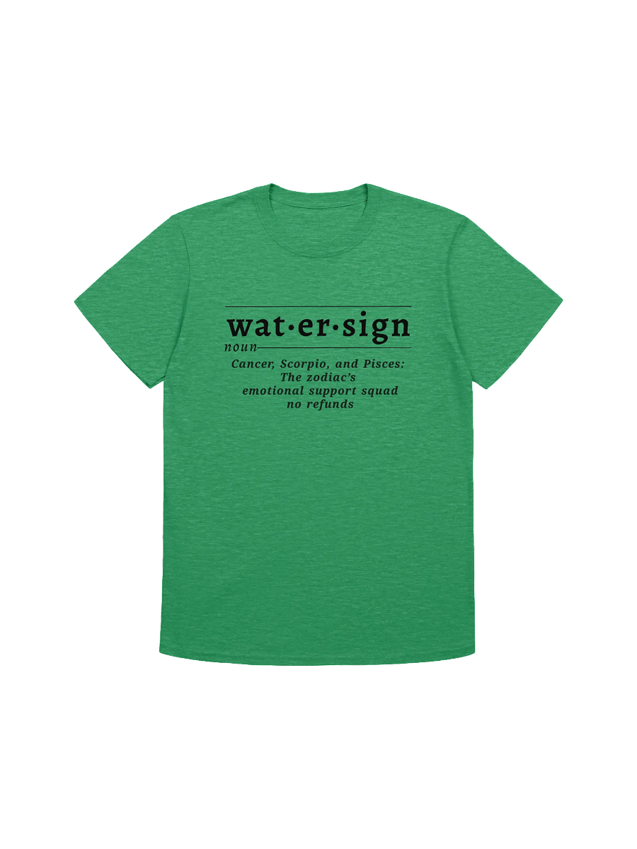 Water Sign Def Unisex Tee v1 product image (1)