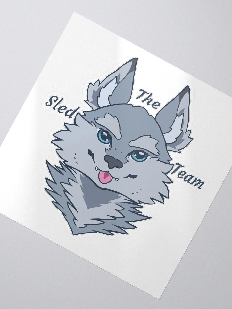 The Sled Team Sticker product image (2)