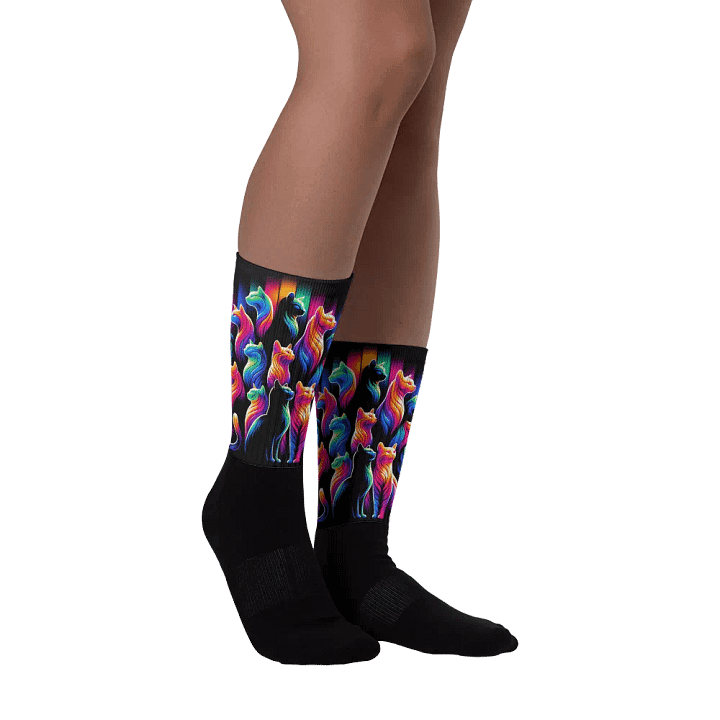 Black Foot Sublimated Socks product image (2)