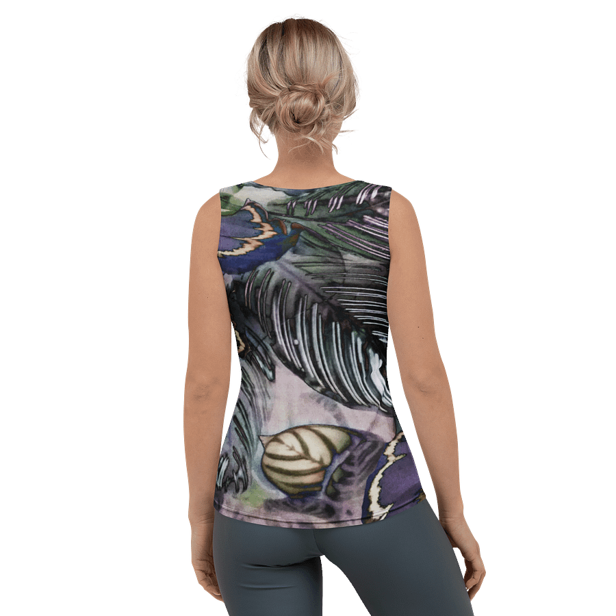 Pourple Leaves Tank Top product image (2)