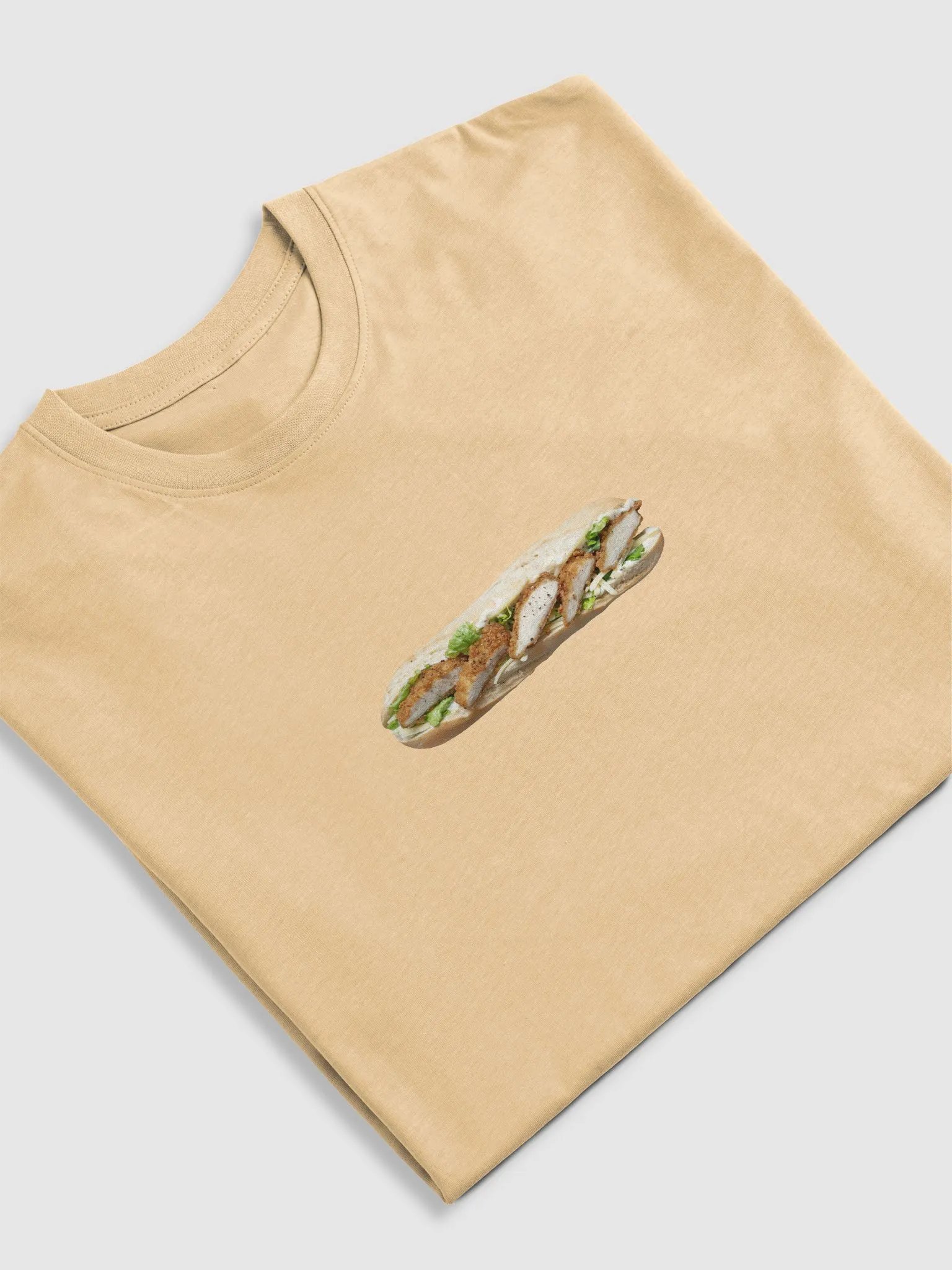 Chicken Fillet Roll Heavyweight Tee product image (2)