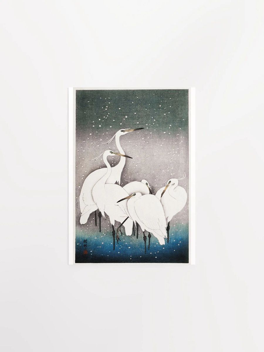 Group of Egrets by Ohara Koson product image (1)