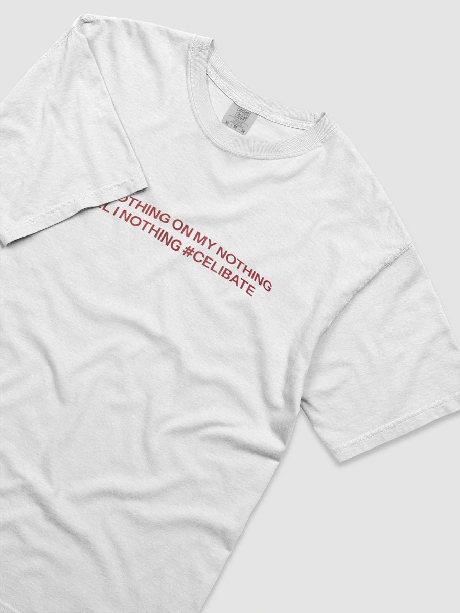 SHE NOTHING ON MY NOTHING TILL I NOTHING #CELIBATE SHIRT product image (3)