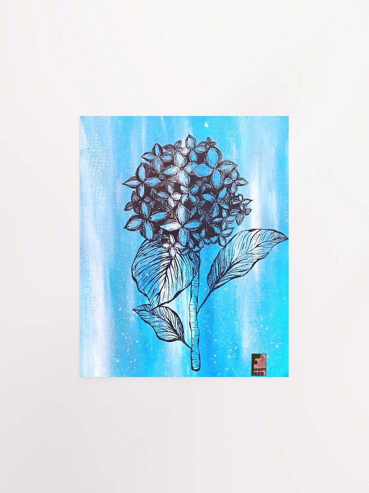 "Hydrangeas" Poster Print product image (1)