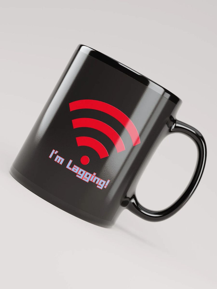 Lagging Eagle Black Mug product image (7)