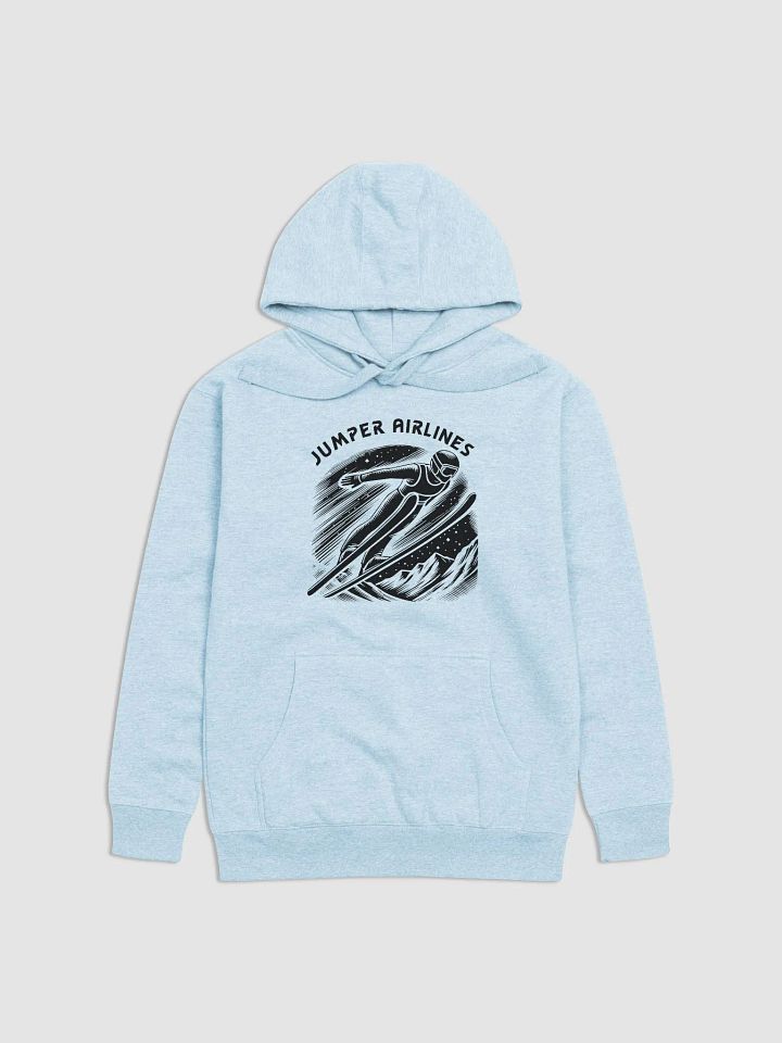 Funny Ski Jumper Airlines Winter Sports T-Shirt Premium Hoodie product image (2)