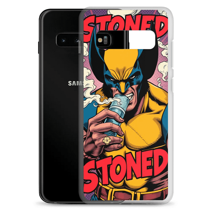 Stoned Vibes Clear Samsung® Case product image (20)