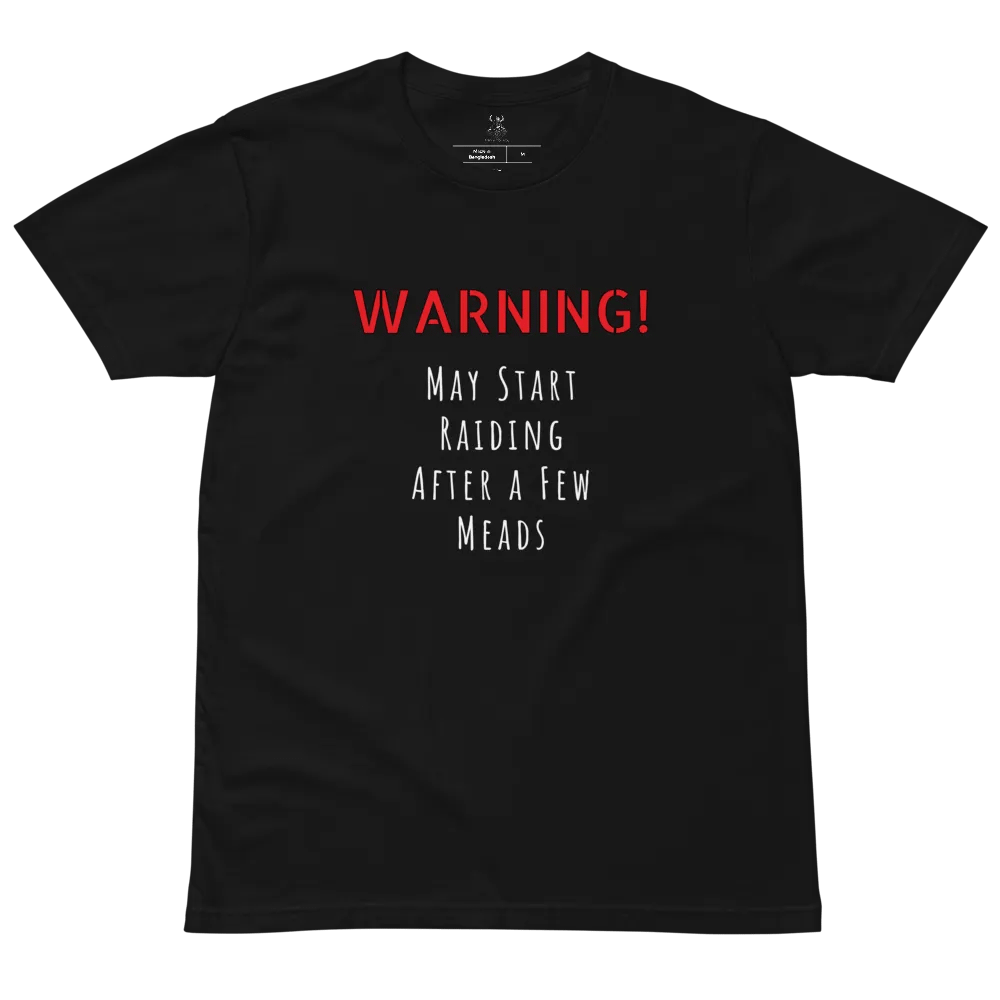 Slogan T-Shirt - Warning product image (2)