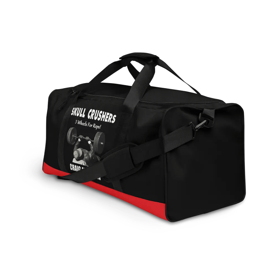 Craig Monson Three Wheels For Reps! Duffle Bag product image (3)