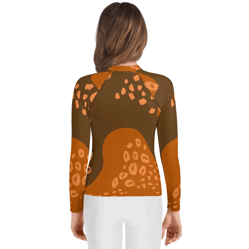 Wild Orange Youth Rash Guard product image (2)