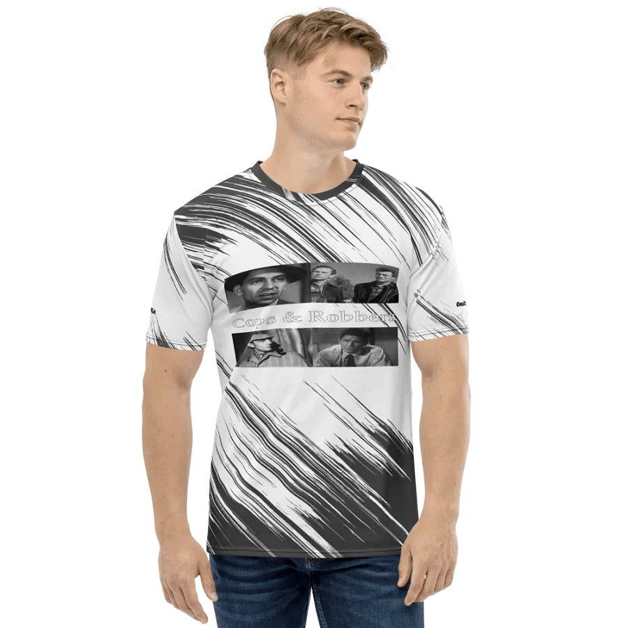 "Turbid" Cops & Robbers Collage T-Shirt product image (1)