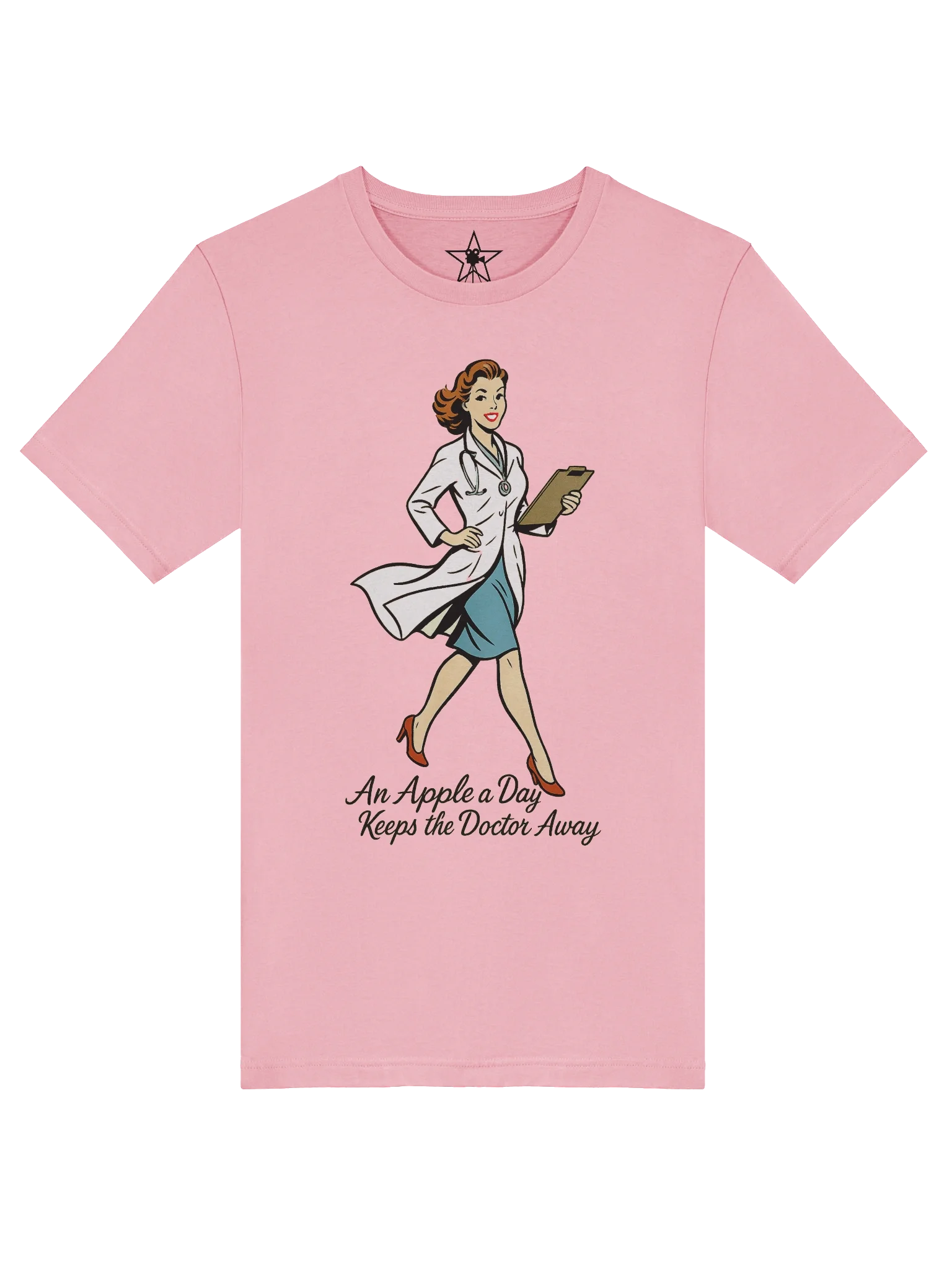 Doctor Pin-up Girl 1940's Retro Concert Tee Fit Unisex T-Shirt product image (53)