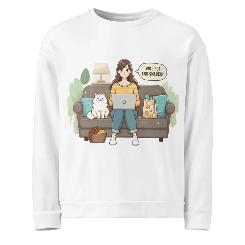 Will Pet for Snacks Sweatshirt product image (1)