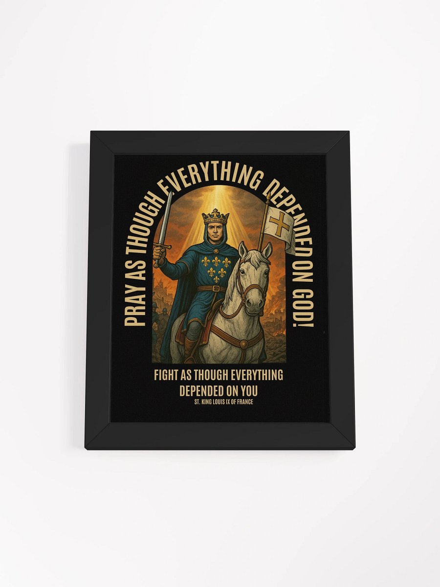 King Louis IX Framed Poster product image (2)