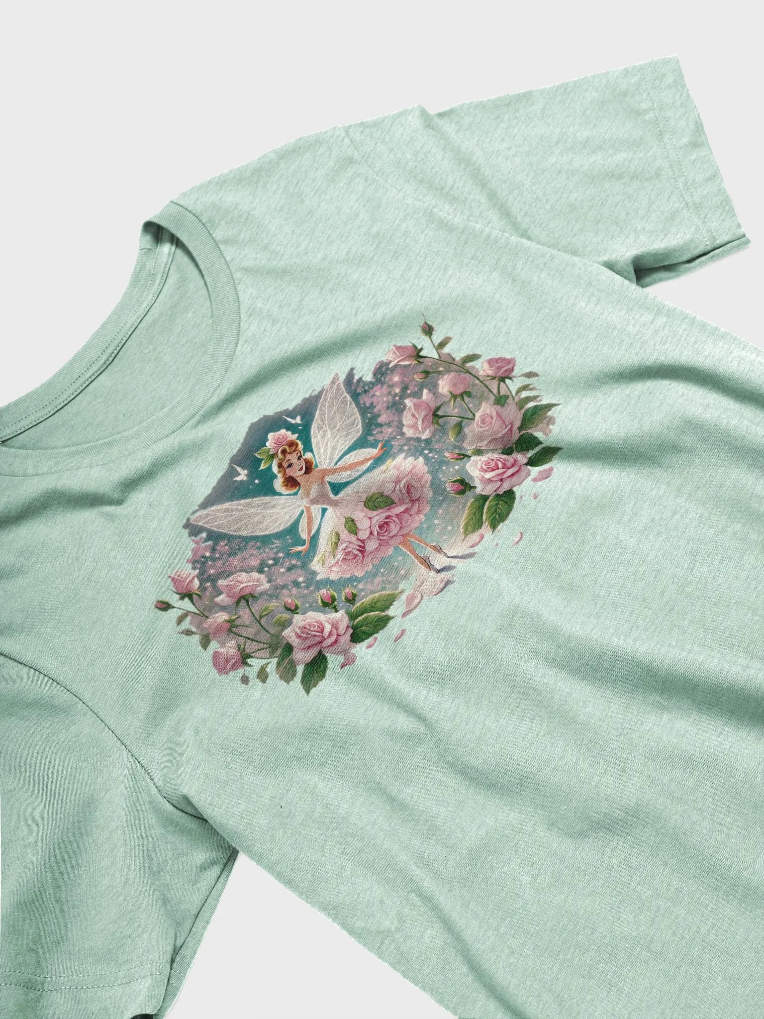 Pink Rose Fairy Supersoft T-Shirt product image (14)