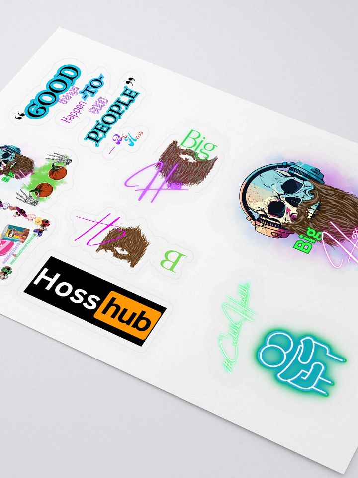 Hoss Sticker Sheet product image (2)