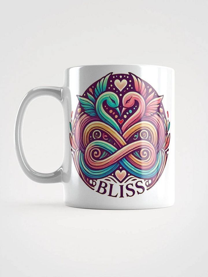Blissful Swan Heart Mug product image (2)