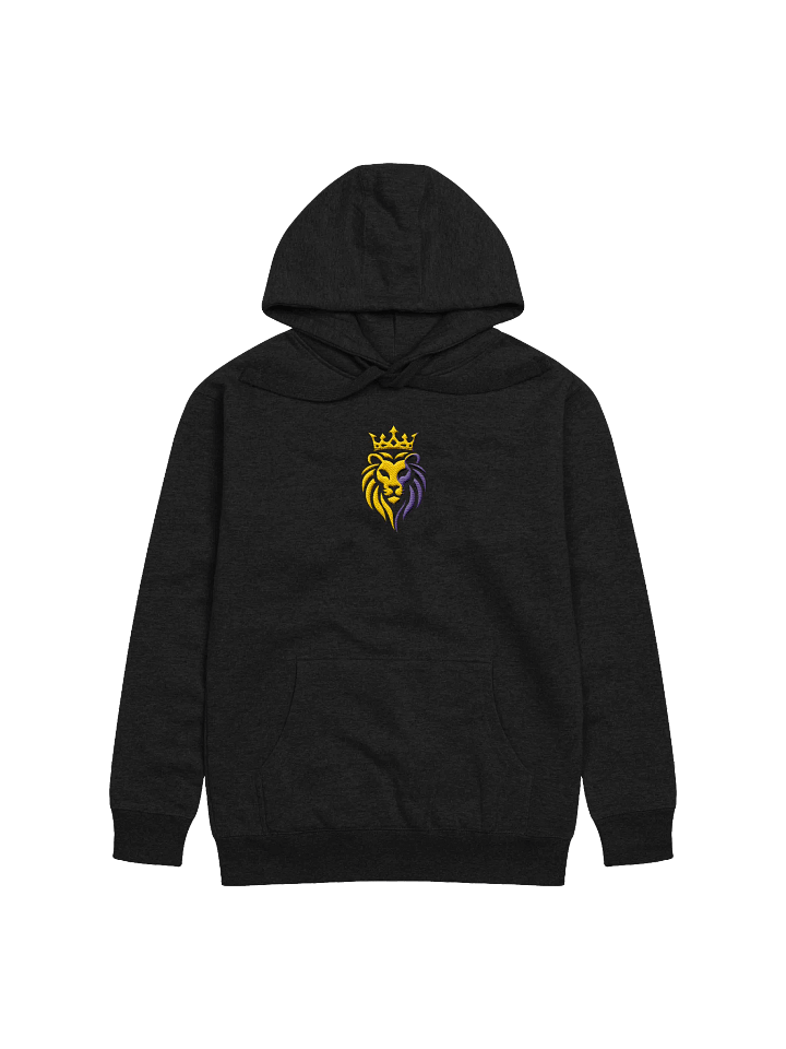 ITAHVI Lion Crest Embroidered Hoodie – Strength in Every Stitch product image (1)