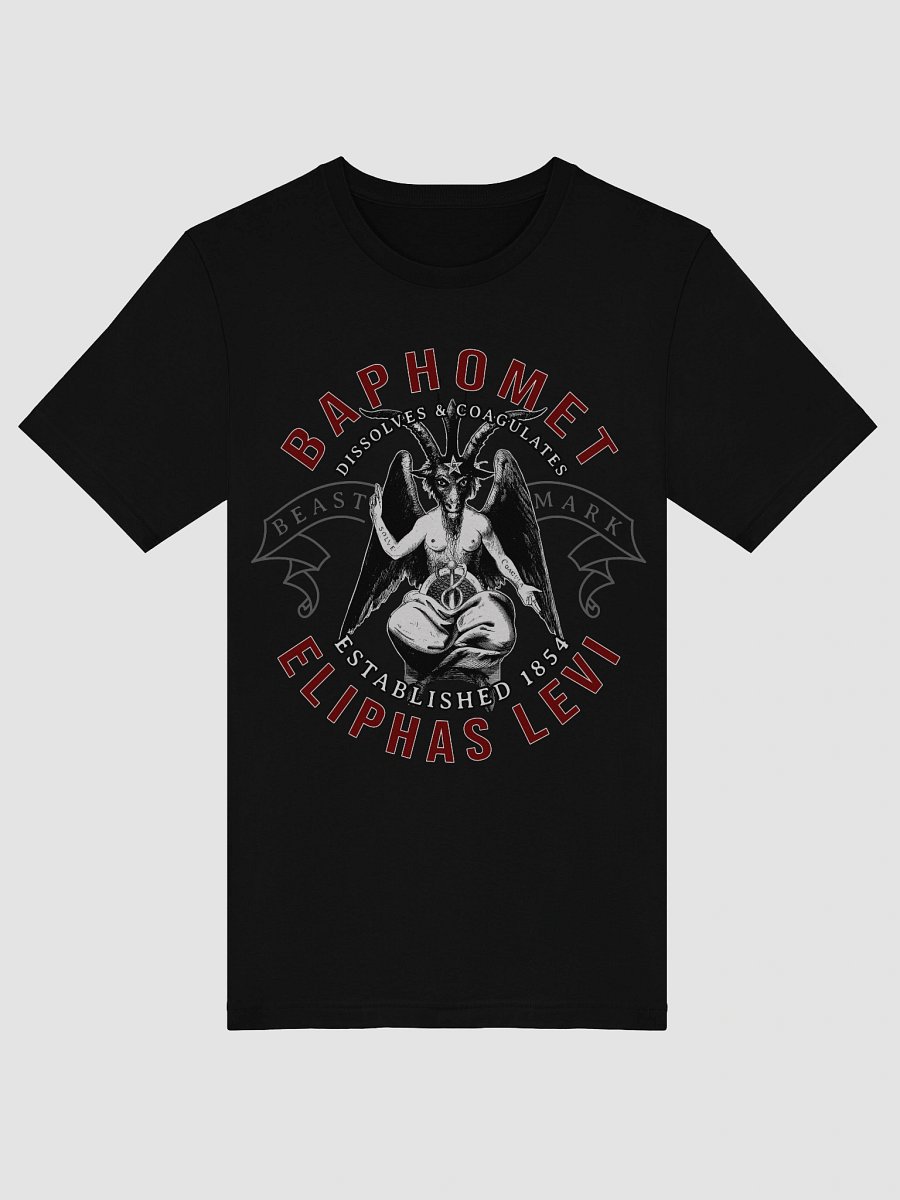 Baphomet Retro Unisex Short Sleeve Tee product image (5)