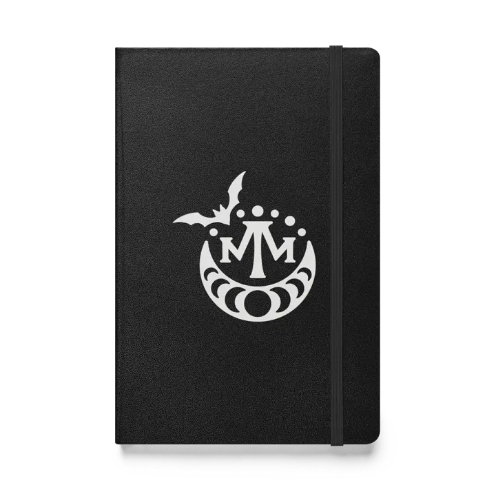 MM 𝖇𝖆𝖙 𝖑𝖔𝖌𝖔 hardcover journal product image (1)