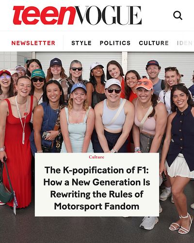 a beautiful @teenvogue piece out today about this new generation of fans ❣️ an honor to be quoted alongside some of the best ...