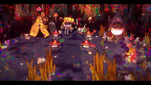 When you and the [#notacult] cult just casually trip balls ••• #CultOfTheLamb #Gaming #Gamer