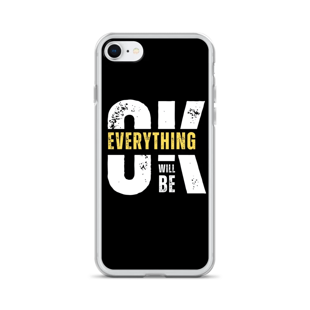 Everything Will Be OK iPhone® Clear Case product image (24)