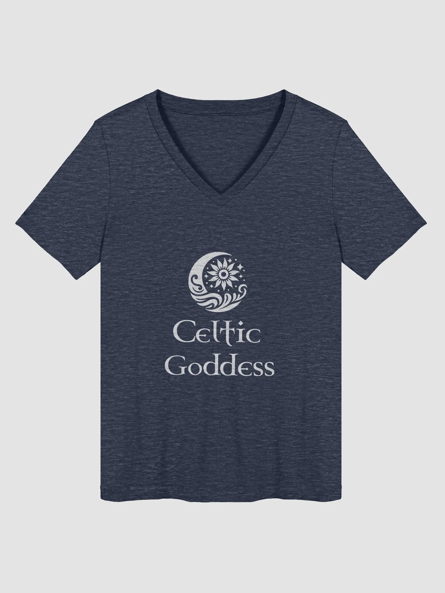 Celtic Goddess Double Sided Relaxed V-Neck Tee product image (1)