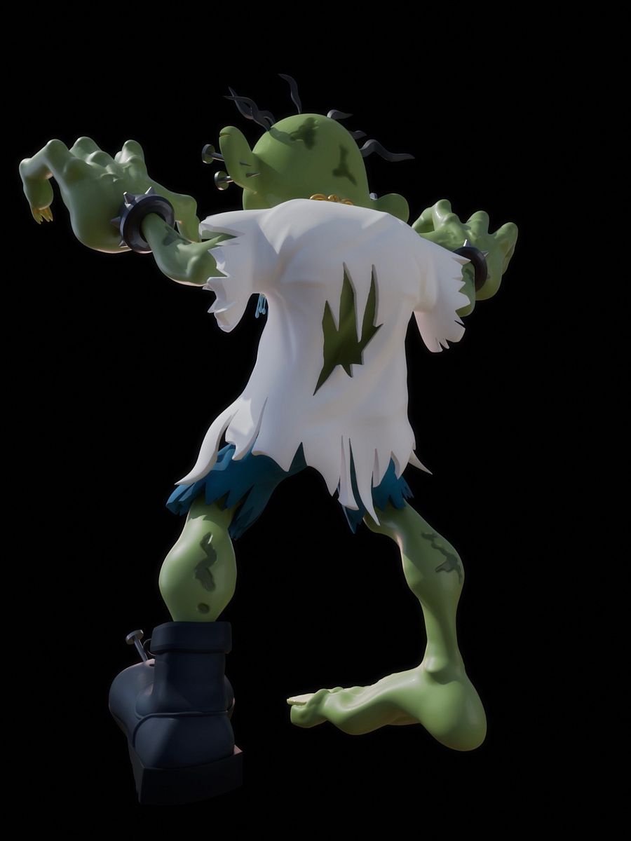 Sculpting a Zombie in zBrush Step by Step Tutorial product image (3)