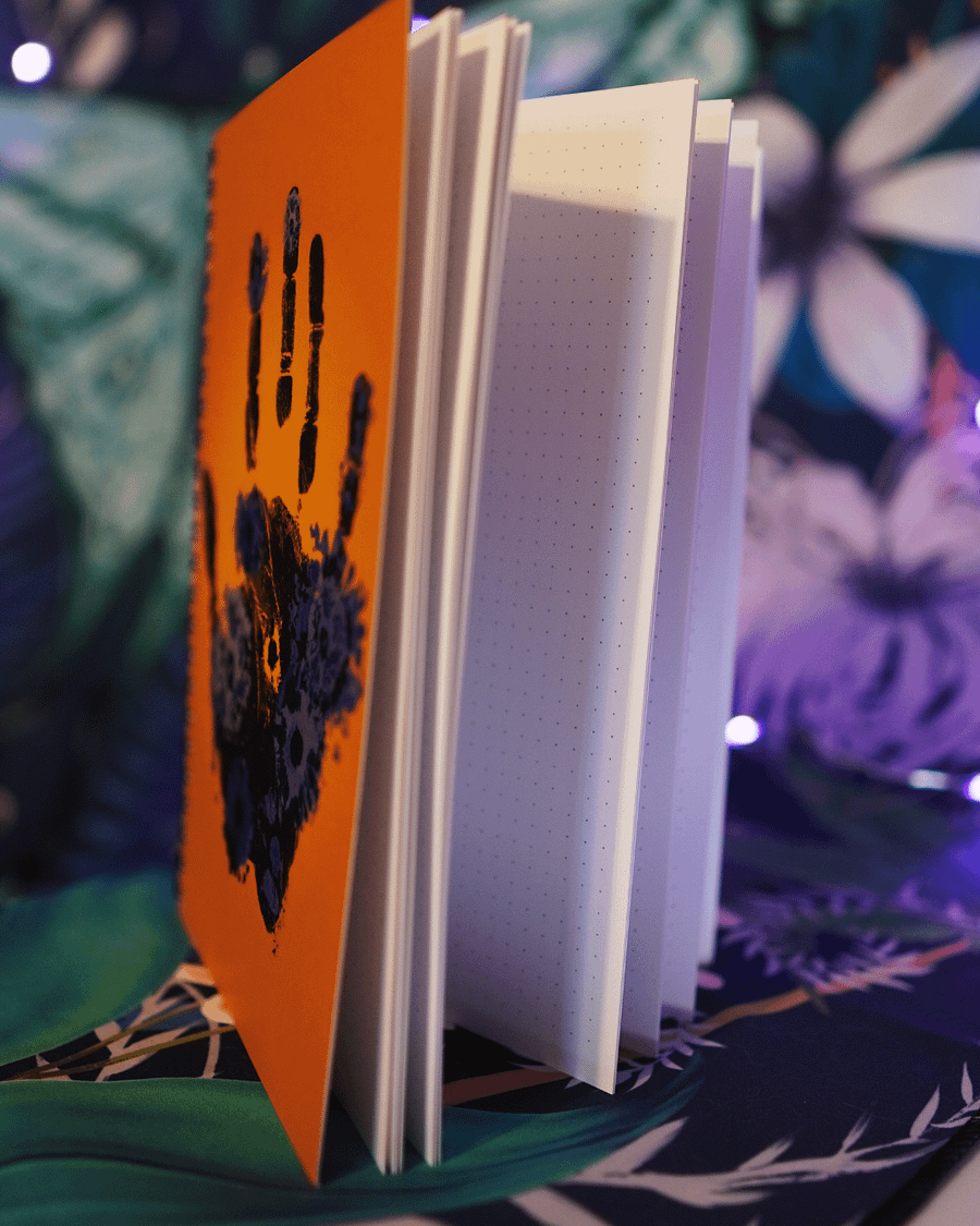 Flower Print Notebook product image (3)