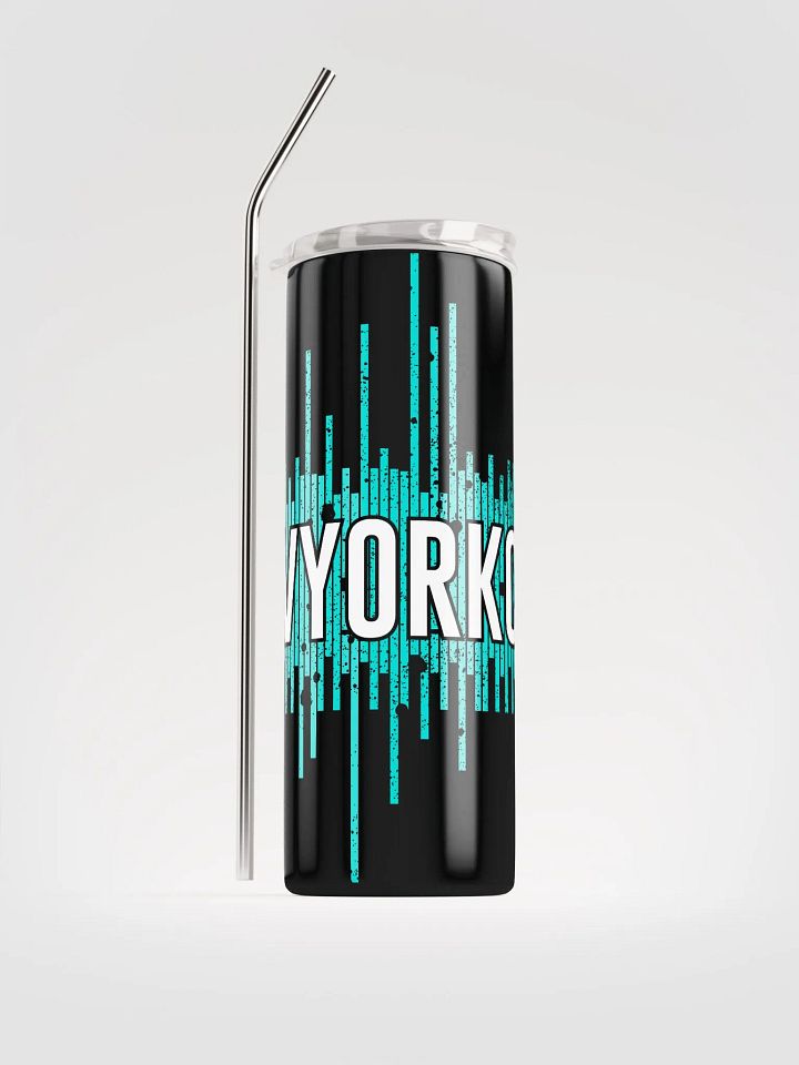 New York City Black Stainless Steel Tumbler product image (2)