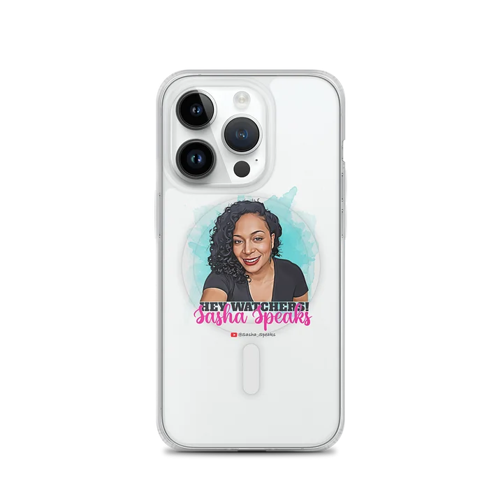 Sashas Clear Case for iPhone product image (1)