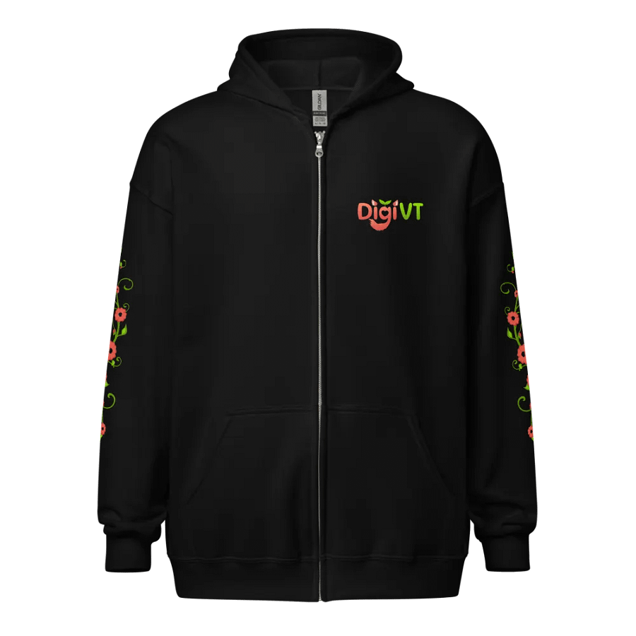 Cat Crew Zip-Up 4 Sided product image (1)