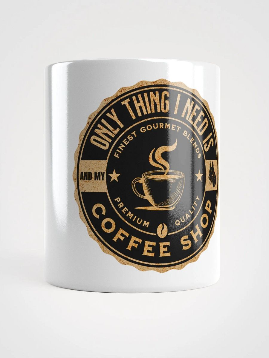 Only Thing I Need Is My Coffee And Doberman - White Mug product image (14)