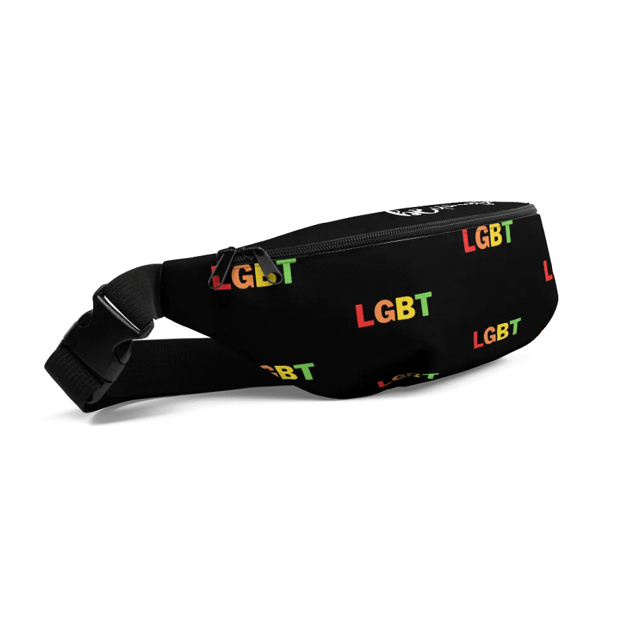 Rainbow Letters All-Over Fanny Pack product image (5)
