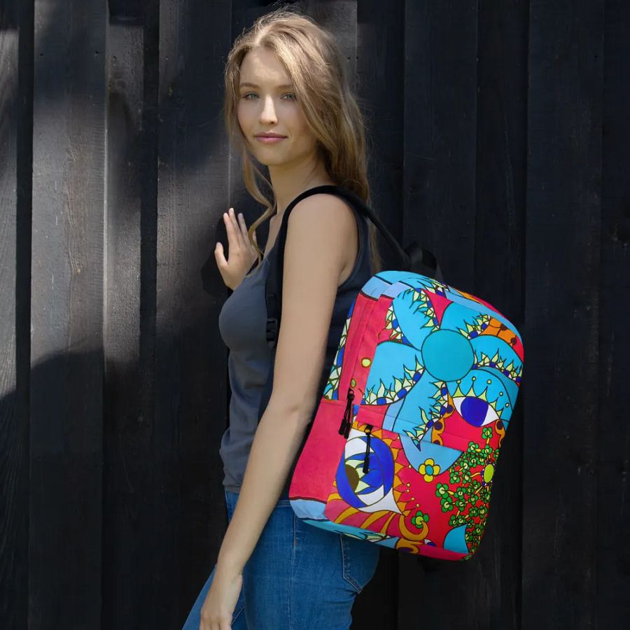 Ethereal Eyes All-Over Backpack product image (1)