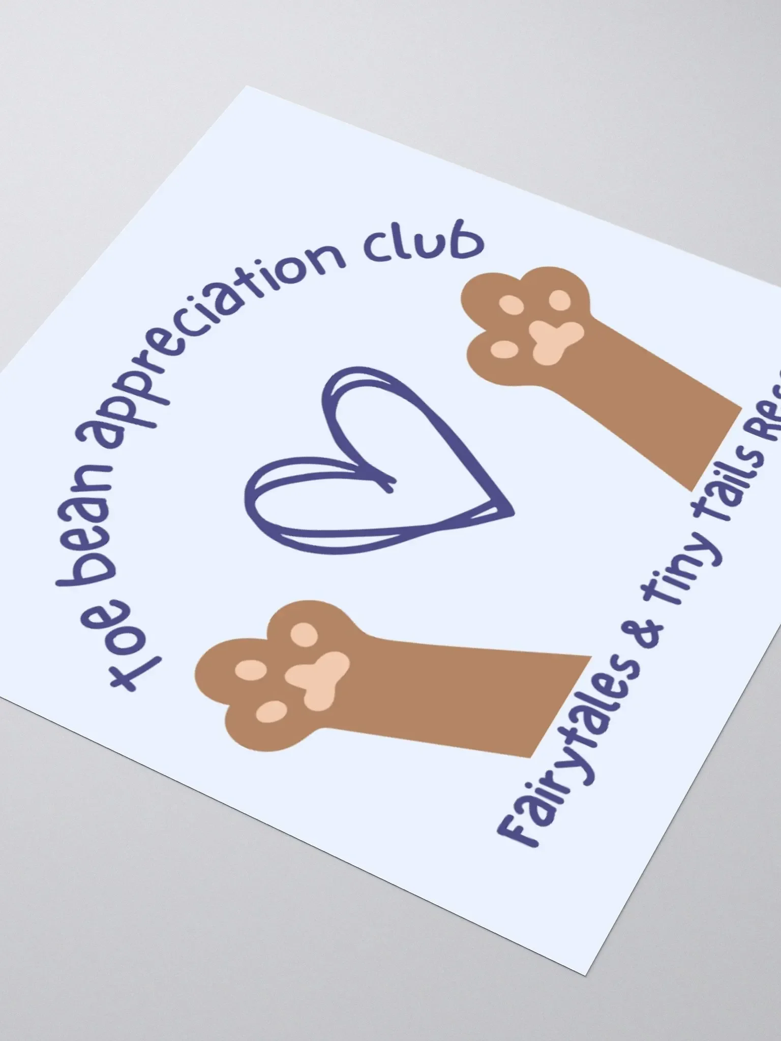Toe Bean Appreciation Club Stickers product image (3)