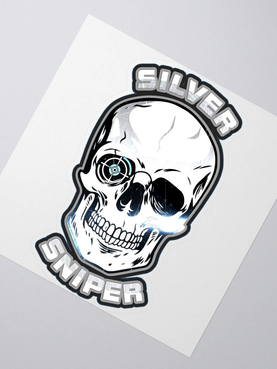 Silver Sniper Logo Sticker product image (2)