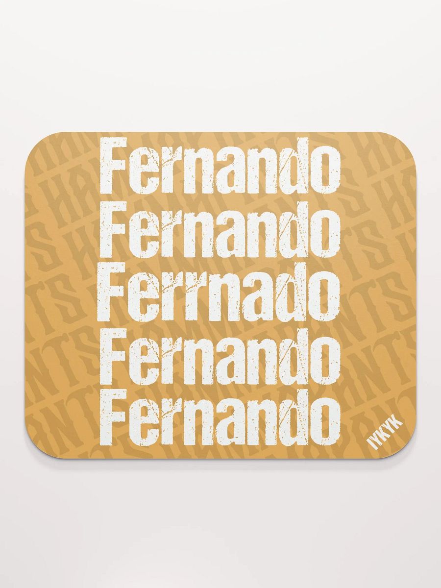 IYKYK - Ferrnado Mouse Pad product image (2)
