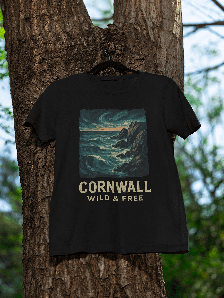 Wild Cornwall Coastal Art Tee product image (47)