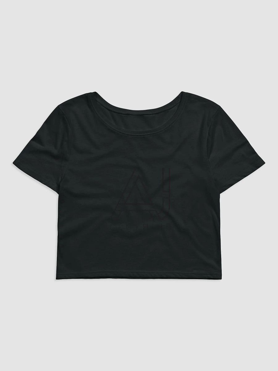 Ladies Crop top large logo product image (1)