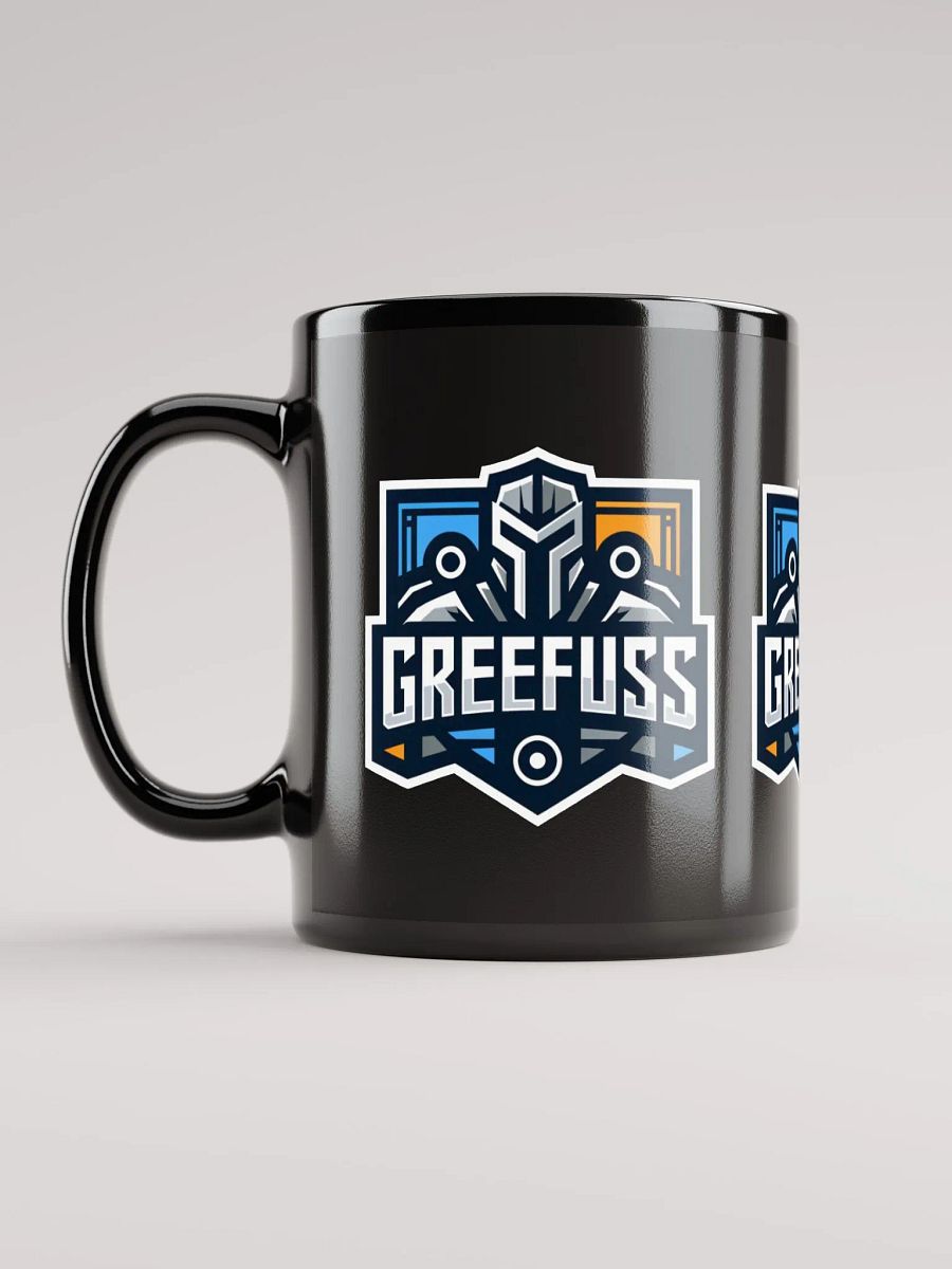 Industrial GREEFUSS KNIGHT Black Glossy Mug product image (6)