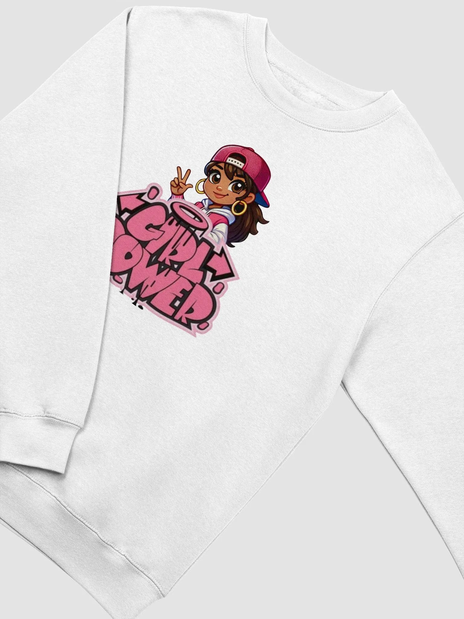 Urban Edge Girl Power Crew Neck Sweater product image (23)