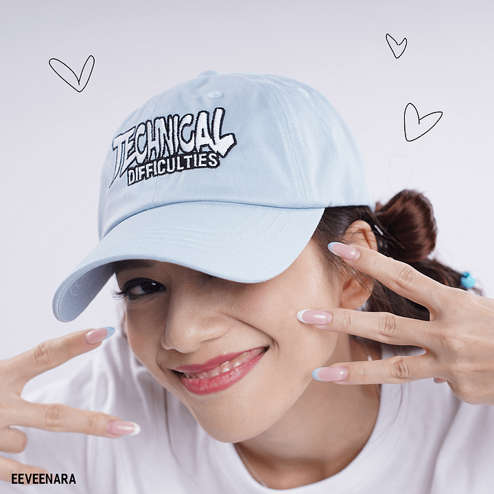 TECHNICAL DIFFICULTIES CAP - [BLUE] product image (1)