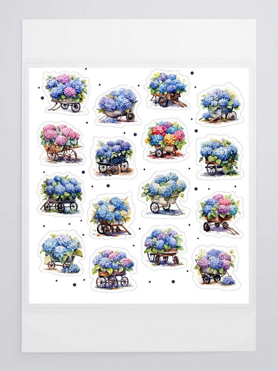 Hydrangeas Sticker Sheet product image (3)