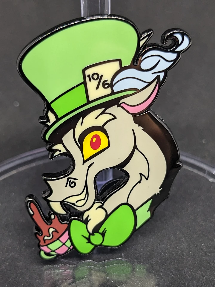 Mad Hatter Discord | LE Enamel pin product image (1)