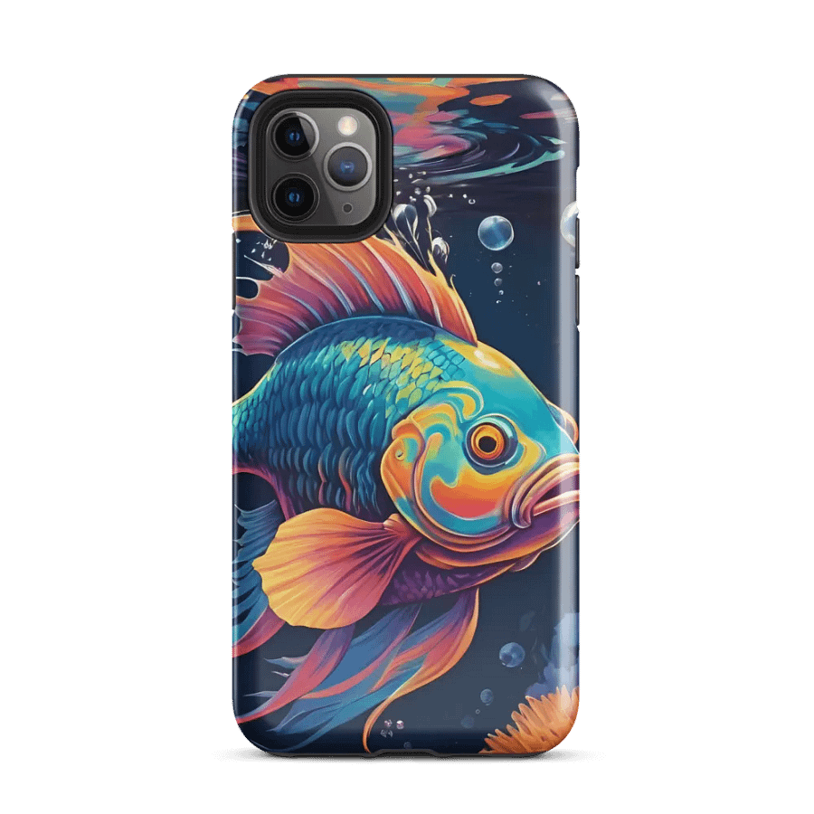 Aquatic Oasis: Coral Reef Fish iPhone Case product image (34)