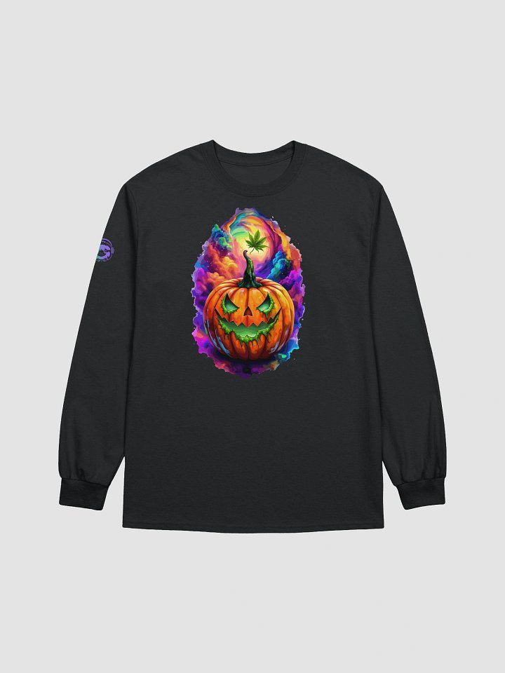 TRIPPY PUMPKIN LONG-SLEEVE T SHIRT product image (5)