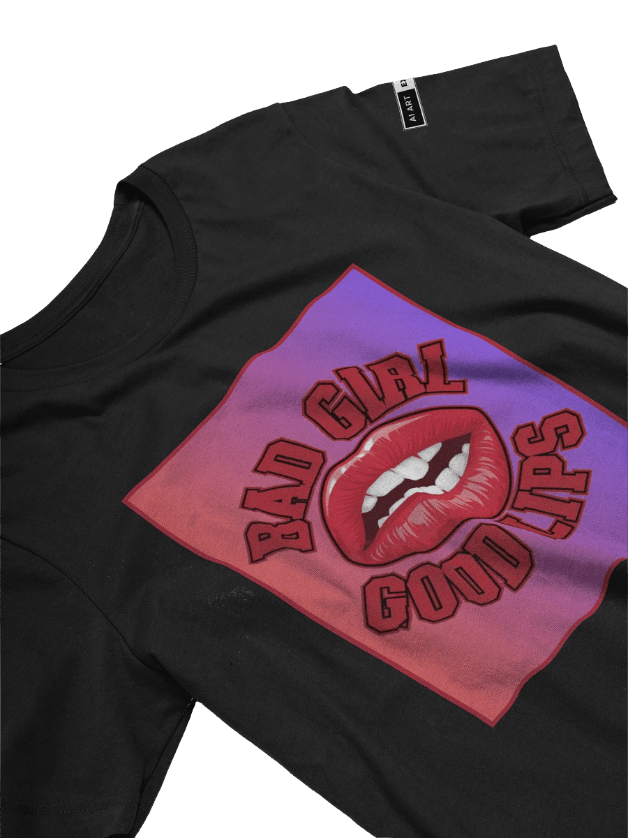 Women "GOOD GIRL GOOD LIPS" supersoft T-Shirt product image (7)