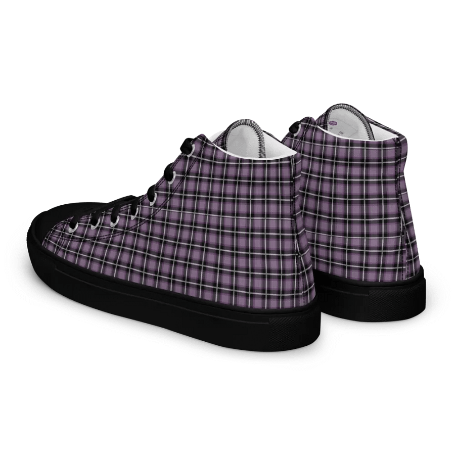 Women's Purple Plaid Perfection High-tops product image (6)